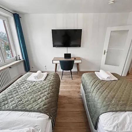 Appartamento 4 Schlafzimmer Bei Hamburg & Frei Parken *