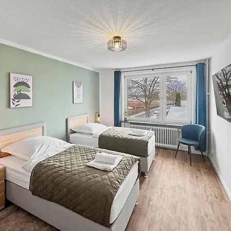 4 Schlafzimmer Bei Hamburg & Frei Parken Appartement Rellingen