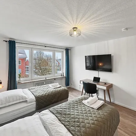 4 Schlafzimmer Bei Hamburg & Frei Parken Appartamento *