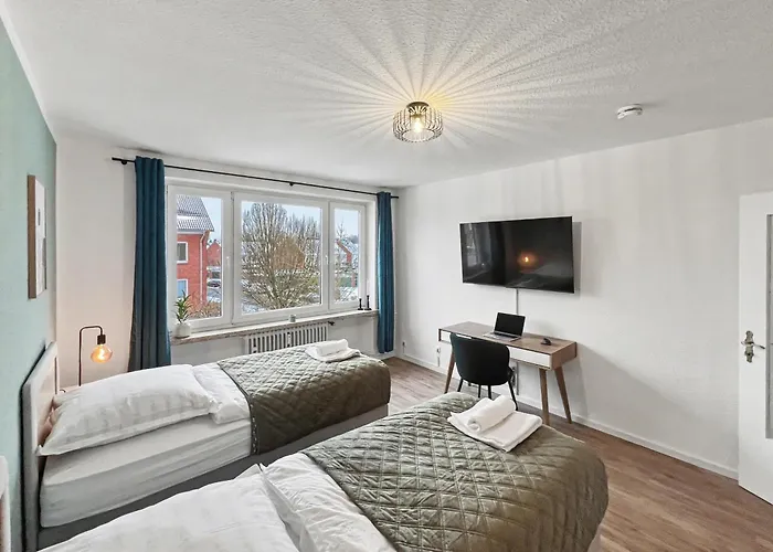 Ruhiges Komfort-apartment Bei Hamburg I 4 & Frei Parken Apartment *